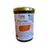 Crème de féverole chocolat noir orange confite