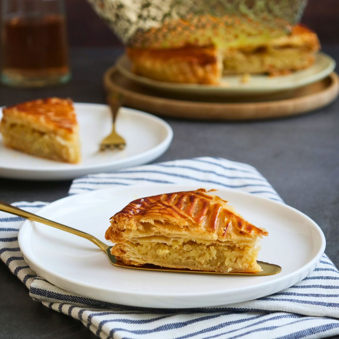 Galette des rois frangipane féverole et amande