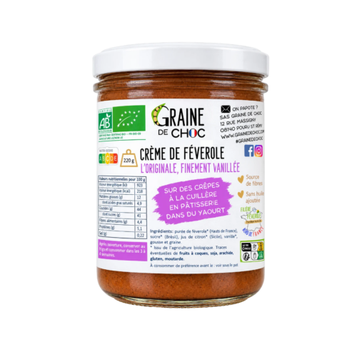 Crème de féverole Crème de féverole