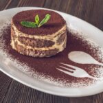 Tiramisu féveroles’cake et crème de féverole au cognac