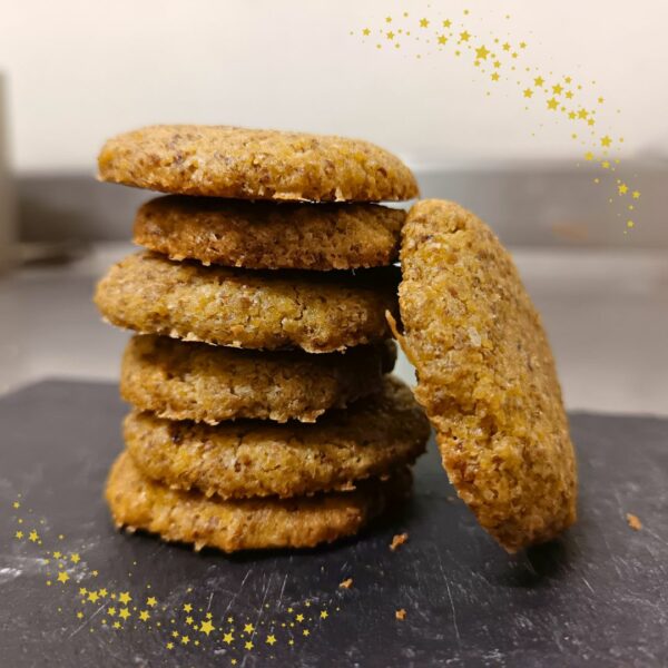 Féventines biscuits vegan et sans gluten à la polenta de féverole complète